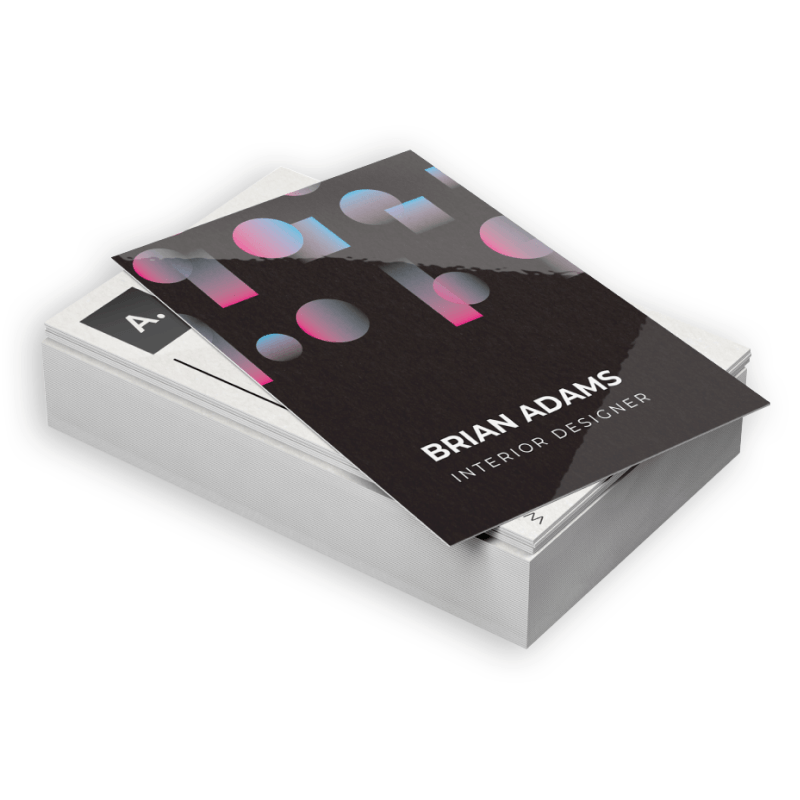 UV Coated (High Gloss) Business Cards
